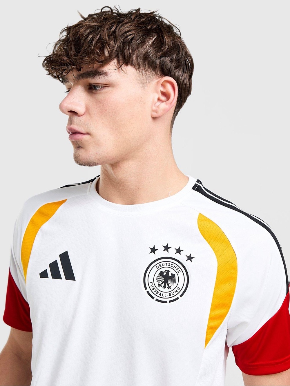 Adidas White Germany National Soccer Team 2026 World Cup Training Jersey (NEW) - Picture 2 of 16